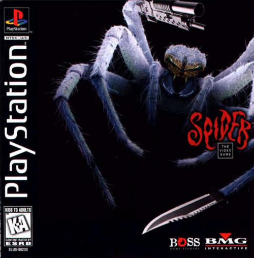 Spider - The Video Game (USA) Cover